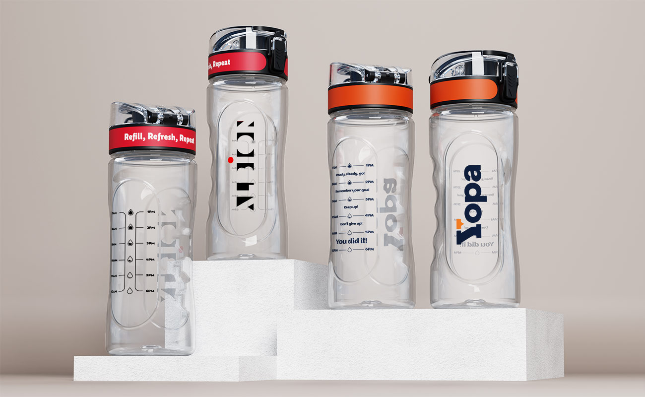 Pacific - Water Bottles Logo